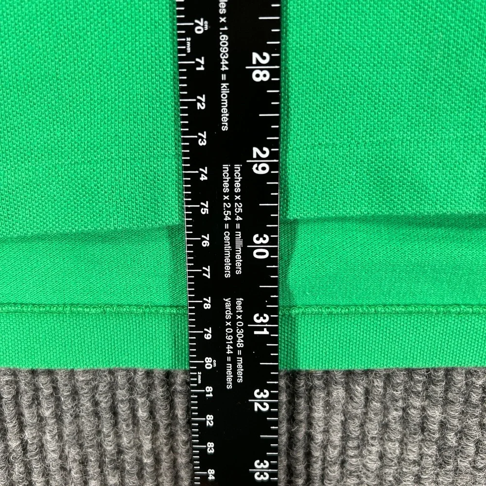 Polo Ralph Lauren Shirt Mens Large Green Short Sleeve Casual Comfort Golf